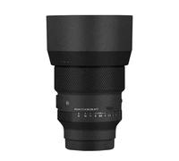 for Sigma Art 85mm F1.4 DG DN Fit for Sony Mount Camera Decal Skin Vinyl Wrap Film Camera Lens Body Protective Sticker Protector Coat 1:1.4 85 1.4(Leather Black)