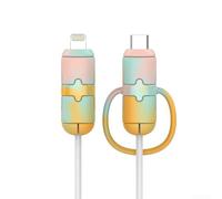 For Silicone Cable Protector Anti-Break Sleeve, for All Devices Silicone Data Cable Protection Case(2)