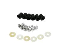 For Silver Windscreen Windshield Wellnut For Bolt For Kawasaki For Suzuki For CBR Bolts Set