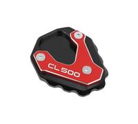 For Silver Wing GT 400 600 01-17 CBR650F Kickstand Enlarge Extension Support Plate Pad CL500 300 2023 2024(Red 2)
