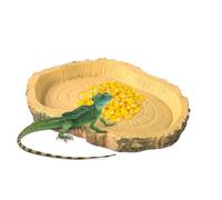 for Simulation Turtles - Decorative for Amphibians, Snake Dish | Exotic Pet Bowl, Vivary Tray, Reptile Plate, Frog Cup, p Store for One Use