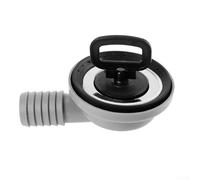 For Sink Wastewater Double Layer Filter Drain for Use in Caravans, For Boats, and RVs Featuring Stainless Steel and Plastic Materials and Dual Seal Leak Prevention