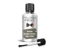 For Skoda 2000-Present Jungle Green Met LF6X Touch Up Paint Repair 30ml Bottle (Touch Up)
