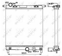 FOR SKODA CITIGO 1.0 11 to 19 Radiator 1S0121253AL 1S0121253P