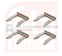 FOR SKODA FABIA 1.2 1.4 1.6 1.9 TDI MK2 BRAKE HOSE RETAINING CLIPS NEW PACK OF 4