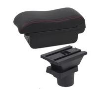 For Skoda For Citigo Car Armrest Console Storage Box Dedicated Retrofit Accessories PYPFQUMQGR(A red line No USB)