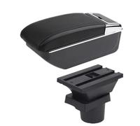 For Skoda For Citigo UP Armrest Box Car Armrest Storage Box Dedicated Retrofit Car Accessories Car Armrest Storage Box(B2 black line NO USB)