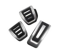 For Skoda For Kamiq 2019-2022 LHD Stainless Steel Auto Gas Brake Pedal Protection Pads Cover Car Pedals Brake Foot Pedals