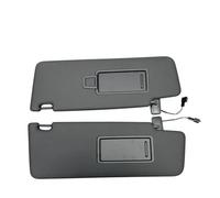 For SKODA For KODIAQ NS 2016 2017 2018 2019 2020 2021 2022 2023 5TD857551 5TD857552 Car Interior Sun Visor With Mirror Black Cover CFCKHPTHAZ(1 Pair)