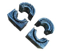 For Skoda For Octavia 1Z 2004-2013 2 Pcs Front Sway Bar Anti Roll Bar Bushing Stabilizer Rubber Bush 1K0411303