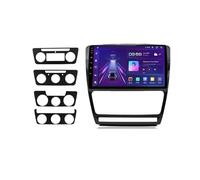 For Skoda For Octavia 2 For A5 2008-2013 Wireless CarPlay Android Auto Radio Car Intelligent Systems RDS BT DSP Din Autoradio Car Radio Fascia(V1 Plus (2GB 32GB))