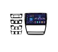 For Skoda For Octavia 2 For A5 2008-2013 Wireless CarPlay Android Auto Radio Car Intelligent Systems RDS BT DSP Din Autoradio Car Radio Front Panel Frame(V1 (1GB 32GB))