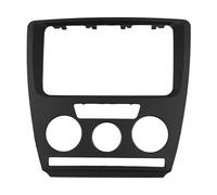 For Skoda For Octavia 2007-2009 2DIN Car Radio Fascia Frame DVD GPS Navigation MP5 Panel Cover Car Radio Frame