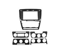For Skoda For Octavia 2007-2014 10.1Inch 2 Din Radio Fascia Audio Stereo Panel Installation Dash Trim Frame Adapter DYDGUTUFB(Black)