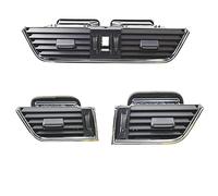 For Skoda For Octavia 2015-2021 Car Front Rear Dashboard Air Vent AC Vent Grille Assembly AC Vent Grille Outlet(Middle-L-R)