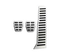 For Skoda For Octavia A5 Car Pedals Foot Rest Pedal Cover Kit Accessories Brake Clutch Pedal Pad Cover(MT without rest)