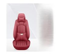 For Skoda For Octavia For Kodiaq For Superb For Fabia For Rapid For Karoq Car Seat Covers Car Seat Covers Full Set(Wine Red+cushion)
