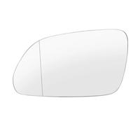 For Skoda For Octavia MK2 For A5 For VW For Polo 9N 9N3 2004-2009 Left Right Side Wing Mirror Glass Heated Convex Rear View Wide Angle Wing Door Mirror Glas(Left)