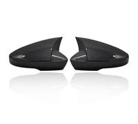 For Skoda For Octavia Mk3 A7 5E 2014 2015-2019 Glossy Black Car Rearview Mirror Covers Side Wing Mirror Caps BLNETU(Carbon fiber pattern)