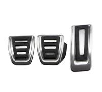 For Skoda For Rapid For Superb For Karoq For Kodiaq For KAMIQ For Combi For SCALA For Octavia 2017-2021 LHD Car Gas Brake Pedals Cover(3Pcs MT Without Rest)