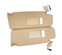 For SKODA For SUPERB For SEAT LEON OE:3B0857551AH 3B0 857 551 6X08 Sun Visor With A Makeup Mirror Car Inner Sun Visor(Dark beige L R)