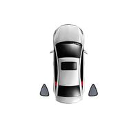 For Skoda For Yeti 5L 2009-2017 Magnetic Car Sunshade Front Windshield Frame Curtain Rear Side Baby Window Sun Shade Visor Shield Car Side Window Sunshades(2PCS Train)