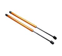 For Skoda For Yeti For 5L 2009-2017 2PCS Gas Struts Front Hood Bonnet Modify Lift Support Shock Damper Absorber Prop Rods Front Hood Gas Struts(Yellow carbon fiber)
