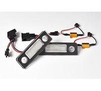 For Skoda Octavia 1Z Saloon + Roomster 5J LED License Number Plate Light Lamp