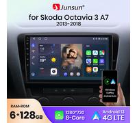 For Skoda Octavia 2013-2018 Car Stereo DAB+ Radio GPS Sat Nav BT Android CarPlay