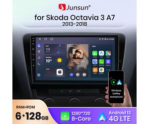 For Skoda Octavia 2013-2018 Car Stereo DAB+ Radio GPS Sat Nav BT Android CarPlay
