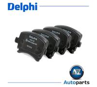 For Skoda - Superb MK2 2008-2015 1K0698451 1K0698451B Rear Brake Pads Delphi