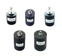 For SMA Male RF Load Resistor 50 Ohm DC 3000 MHz Coaxial Termination Device with Aluminum Alloy Shell and Copper Plated Contact for RF Systems (50W)