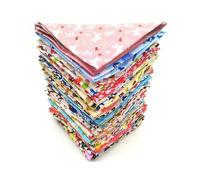 For Small Large Dogs 20 Colors Dog Bandana Lot Bulk Personalized Pet Dog Face Bandana Washable Dog Bandanas 30/50 Pcs(30pcs)
