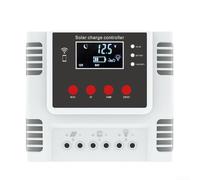 for Smart 40A Solar Charge Controller with LCD Screen and APP Monitor | for pwm for battery Regulator With LCD Overload Short Circuit Protection Dual USB Port Charger Adapter