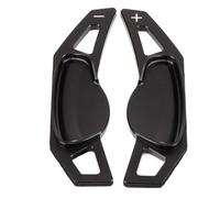 For Smart 451 453 For Fortwo For Forfour Car Steering Wheel Shift Paddles Aluminum Alloy Car Shifter Extension Styling Accessories(Black)
