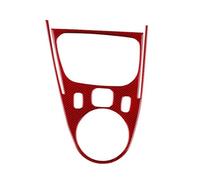 For Smart 453 For Fortwo For Forfour 2016-2019 Car Gear Shift Panel Frame Trim Sticker Interior Accessories Interior Decoration(RHD/Red)