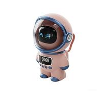 For Smart AI Robot Speaker, Interactive Sound & Learning For Companion, Astronaut For Smart Speaker Alarm Clock With FM(Pink)