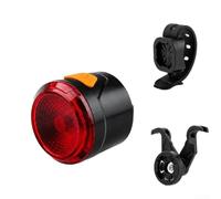 for Smart Brake Induction Taillight USB-C Charge Black for Smart | Brake sensor auto-brightens, 6 lighting modes, USB-C fast charge, fits seat post or saddle rail, 22g lightweight
