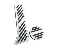 For Smart For Forfour For Fortwo W451 2007-2014 Car Foot Pedals Gas Accelerator Brake Stainless Steel Non-slip Pedal Cover Pads Car Foot Pedals Pedal Foot Treadle Pad(3 Pcs)