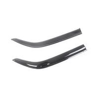 For Smart For Fortwo 1998-2014 Car Side Window Wind Deflectors Visors Rain Guard Door Visor Vent Shades(Black 1998-2007)