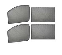 For Smart For Fortwo A453 2014-2019 Car Window Shades Stretchable Removable UV-Protected Breathable Side Window Sunshades Summer Car Window Shades(E)