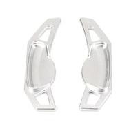 For Smart For Fortwo For Forfour Paddle Shifters Car Paddle Shifters | 2X Car Steering Wheel Shift Paddle Extender Aluminum Alloy(Silver)