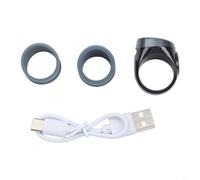 for smart for ring Counter, Touch-Sensitive Tally Clicker, Rechargeable LED Display for Prayer Knitting Meditation Counting(Black counter)
