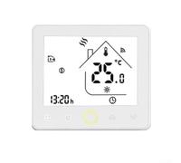 For Smart For Zigbee Thermostat for Tuya, Voice Control Floor Heating Temperature Switch with 5+2 Programmable Schedule, Compatible with Water/Electric/Gas Boiler Systems, 90-240V, IP20(GA)