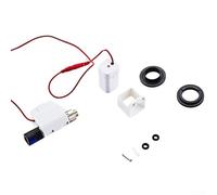 for Smart Kitchen Faucet Touch Controller Sensor Kit for Free Water Flow - Easy Install for Battery Operated White Plastic Stainless Steel(Without Wire)