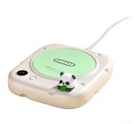 for Smart Mug Warmer 3 Temp Settings LED Display USB for Smart(white)