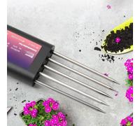 For Smart NPK pH Moisture Temperature Soil Sensor for Garden Monitoring with Accurate Readings and App-Based Data Management