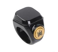 For Smart Rechargeable Electronic Tasbih Counter Ring,Digital Prayer Counter Ring With 40MAh Battery And 99,999 Count Range For Zikr Prayer, 3 Sizes 18Mm/20mm/22mm(18mm Black)