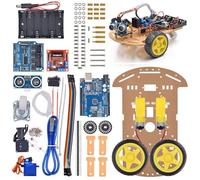 for smart Robot Car Chassis Kit With Obstacle Avoidance And Tracking For Arduino STEM Education Learning Project