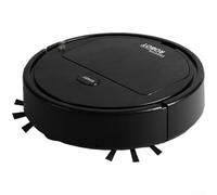 For Smart Robot Vacuum Cleaner 3-in-1 Sweep Mop, 60 Min Runtime Low Noise Auto Cleaning for Hard Floors, Compact Design for Home(K235 Black)